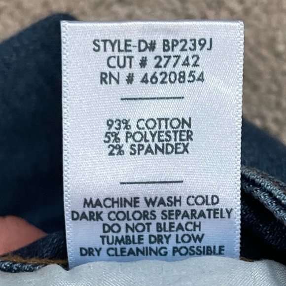 The Slim Wide Leg Jean by Just Black Denim Size 26 - Picture 6 of 6